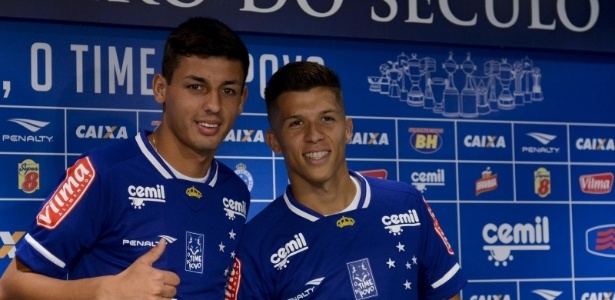 Dupla fica emprestada ao Cruzeiro. Marciel até o final do ano e Bruno até julho de 2017