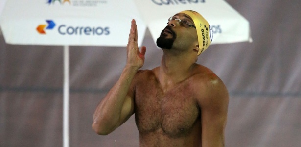 Satiro Sodré/ SSPress/CBDA João Gomes Júnior durante Open de natação em Palhoça-SC, em dezembro de 2015