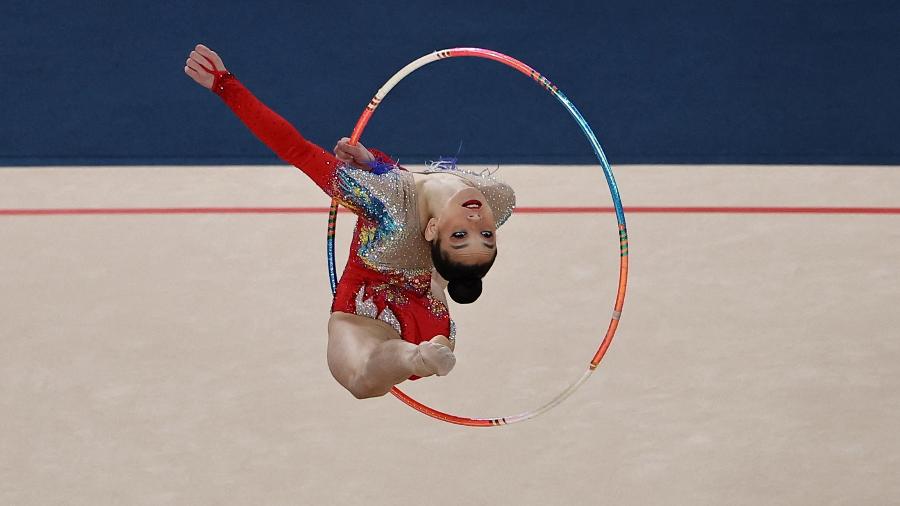 Brasil fica em quarto lugar na final dos cinco arcos no Mundial de Ginástica  Rítmica