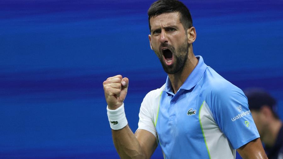 Djokovic faz Shelton descer à terra e está na final do US Open pela