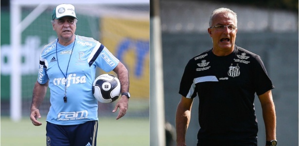 Clássico Palmeiras e Santos traz técnicos em crise. Mas pressão é distinta