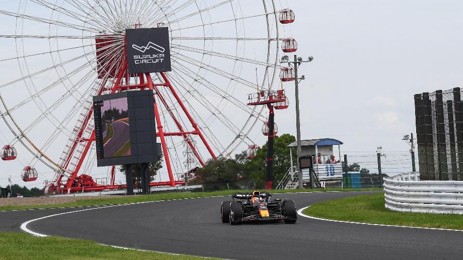 Verstappen lidera segundo treino livre do GP de F1 do Japão - Folha PE