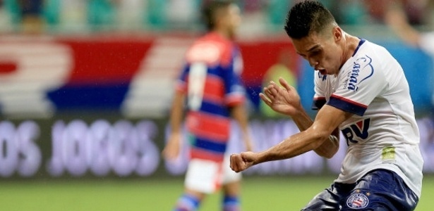 Divulgação/Bahia Juninho é alvo do Internacional, mas Bahia não pretende troca de jogadores