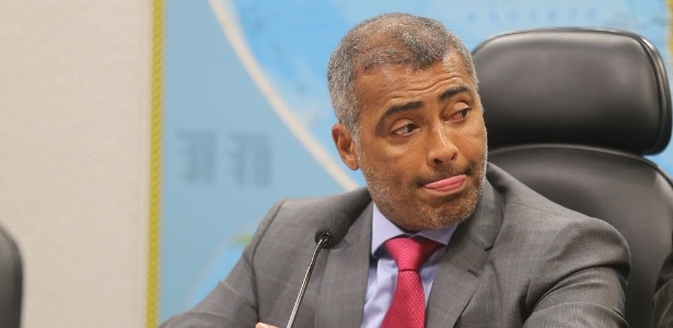 O senador Romário Faria (PSB-RJ)