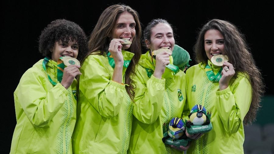 Brasil fecha o Pan de ginástica de trampolim com mais dois ouros