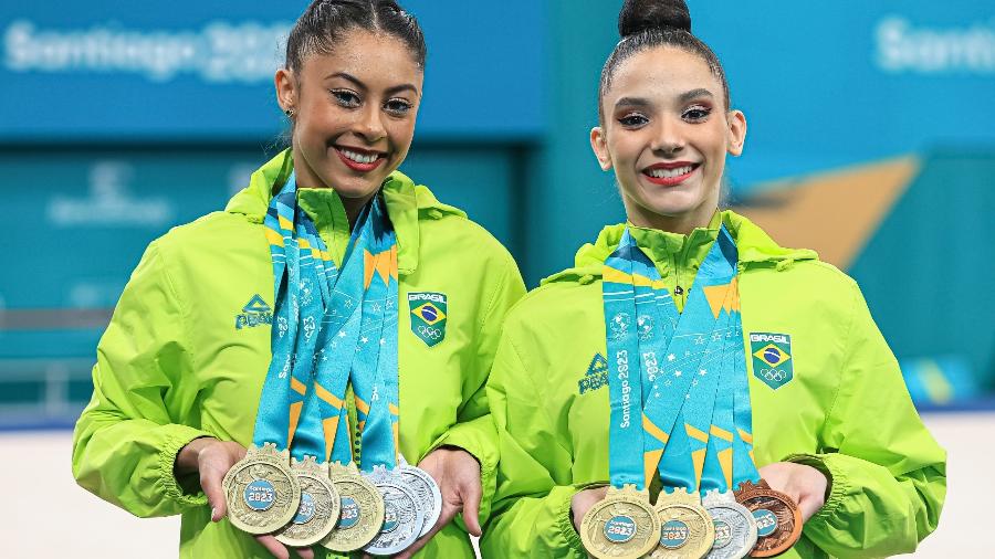 Brasil fecha o Pan de ginástica de trampolim com mais dois ouros