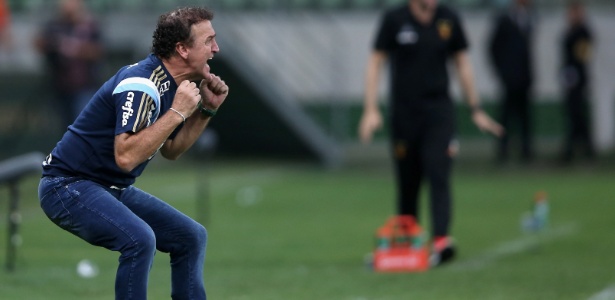 Antes de anúncio, Cuca já dá dicas para Eduardo Baptista no Palmeiras