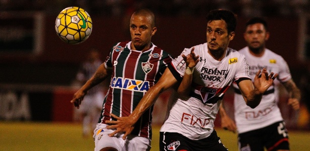 Rodrigo Caio fez gol contra o Fluminense