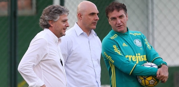 Paulo Nobre e Maurício Galiotte já planejam o Palmeiras para a próxima temporada