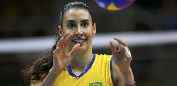 Sheilla se despediu da seleção no Rio de Janeiro