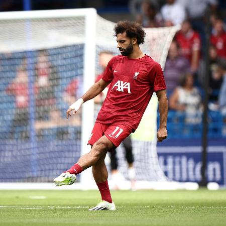 Salah pode atingir marca histórica em duelo entre Liverpool e