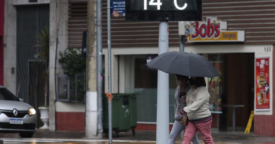 Chuva e frio? Saiba como fica a previsão do tempo da semana