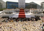 Missa de encerramento da Jornada Mundial da Juventude, é celebrada pelo papa Francisco em Copacabana, no Rio de Janeiro. - Reprodução