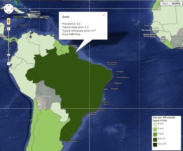 Infográficos mostram mapa do uso da maconha pelo mundo Clínica Gressus