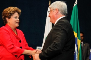 A presidente Dilma Rousseff empossou o novo procurador-geral da República, Rodrigo Janot Monteiro de Barros