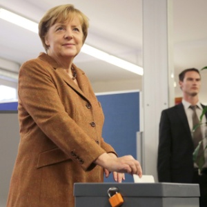 A chanceler alemã, Angela Merkel. Voto anti-Merkel deve se somar a outras modalidades de voto de protesto durante as eleições europeias de 2014