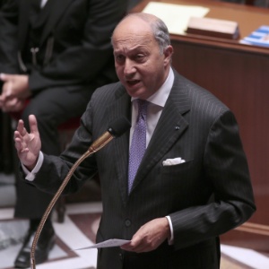 O chanceler francês, Laurent Fabius