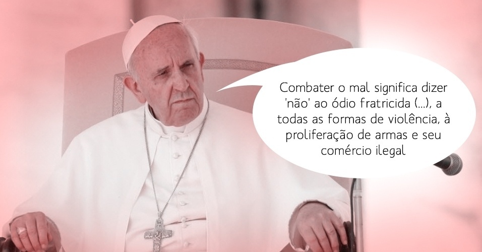 Resultado de imagem para PAPA FRANCISCO E A GUERRA