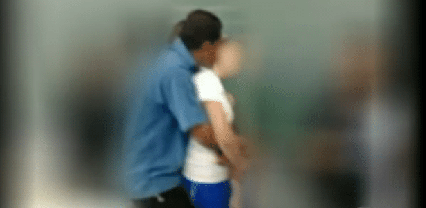 Professor é flagrado beijando e abraçando aluna em escola estadual de São Paulo