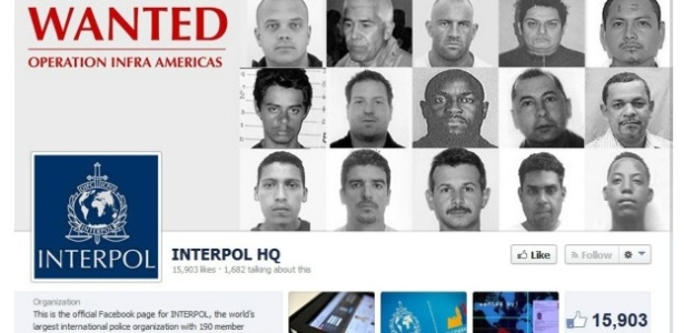 Entidade elaborou uma lista com os homens mais procurados que estariam escondidos na América Latina