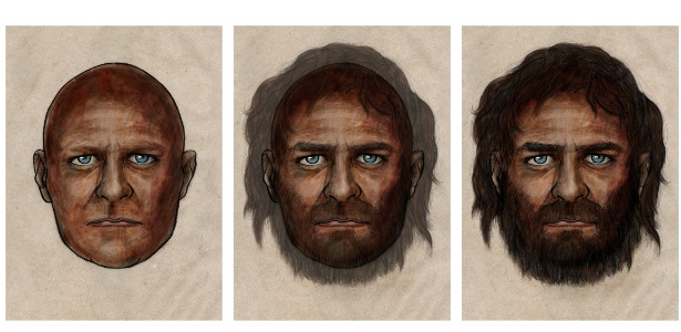 A pigmentação da pele do indivíduo de La Brana era provavelmente escura, mas ele também era portador de uma mutação que, no homem contemporâneo, acarreta em olhos azuis