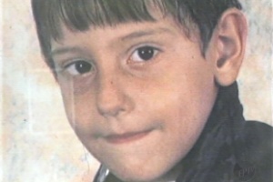 O menino Paulo Pavesi, cujos órgãos foram retirados quando ainda estava vivo, na Santa Casa de Poços de Caldas (MG)