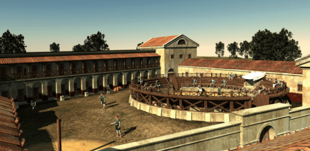 O local fazia parte da cidade de Carnuntim, um importante posto militar e de comércio do império romano