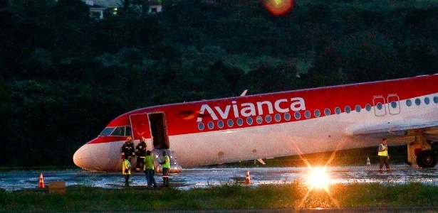 Aeronave da Avianca pousou de barriga em Brasília nesta sexta