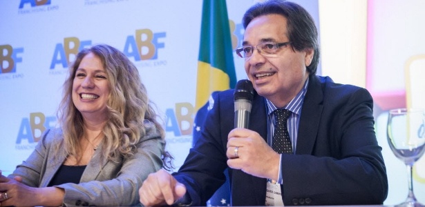 A presidente da ABF, Cristina Franco, e o diretor-executivo da entidade, Ricardo Camargo 