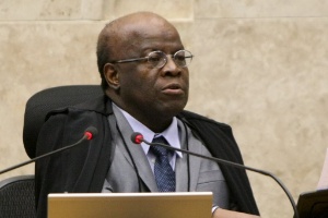 O presidente do STF (Supremo Tribunal Federal), Joaquim Barbosa, durante sessão da semana passada