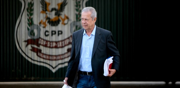 O ex-ministro José Dirceu, acusado de receber propina e investigado na Lava Jato