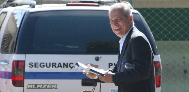 O ex-ministro José Dirceu em Brasília, em foto de 2014