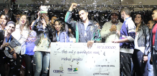 Unidade do Cebrac de Divinópolis (MG) vence feira de empreendedorismo realizada pela rede de franquias