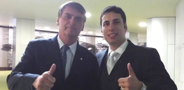 Jair Bolsonaro (PP-RJ) e Matheus Sathler (PSDB-DF): "eixo liberal-conservador"