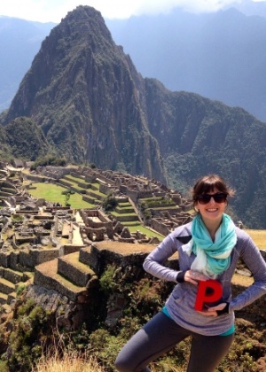 A gerente de projetos Anna Watt gastou seus US$ 1.500 em Machu Picchu, no Peru