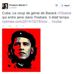 Obama vira o guerrilheiro Che em montagem no Twitter