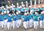 Parada da República na Índia vira incrível desfile de chapéus  (Foto: AFP)