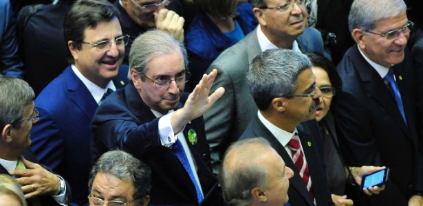 O novo presidente da Câmara, deputado Eduardo Cunha (PMDB-RJ)