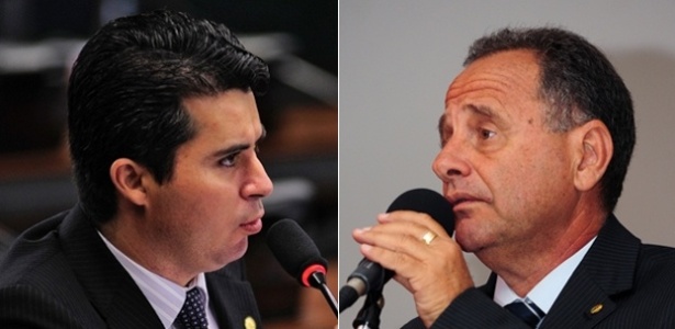 Deputado Marcos Rogrio ( esq.) e Carlos Manato: 