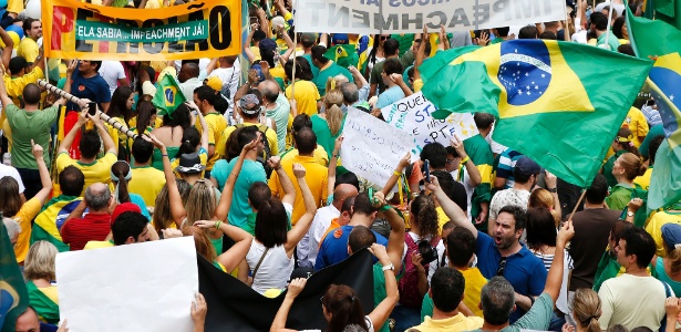 Junior Lago/UOL Quatro mil pessoas chegam ao protesto de SP a cada 2 minutos, diz PM - Junior Lago/UOL