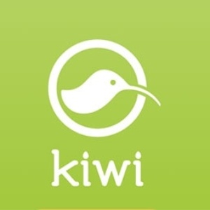 Logotipo do aplicativo de perguntas e respostas Kiwi; software viralizou com notificações no Facebook