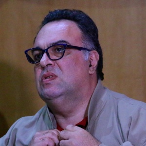 O ex-deputado André Vargas durante depoimento à CPI da Petrobras em Curitiba