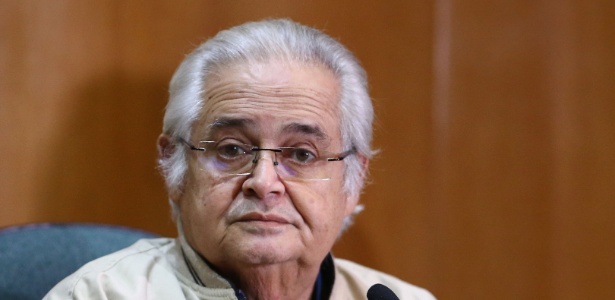 O ex-deputado Pedro Corrêa presta depoimento na CPI da Petrobras, na Justiça Federal, em Curitiba