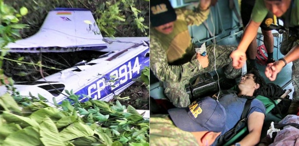 Brasileiro se feriu em queda de avião e foi resgatado por uma operação militar no Peru