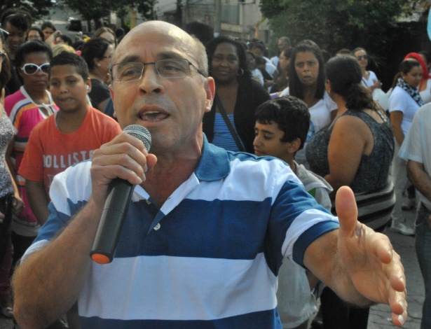 O professor Braz se tornou uma liderança importante na comunidade de Heliópolis