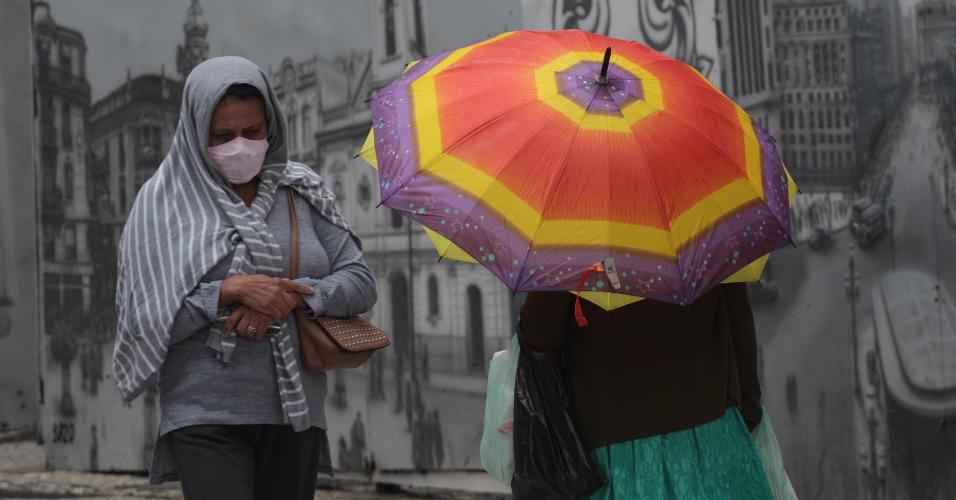 Imagens da chuva em Erechim no inicio da tarde desta quinta-feira (30) em  Erechim 