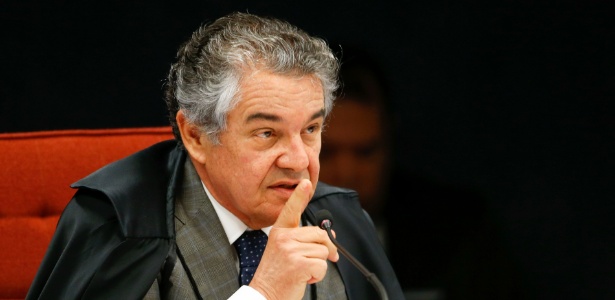 O ministro do STF Marco Aurélio Mello, que deu liminar afastando Renan Calheiros (PMDB-AL) da presidência do Senado