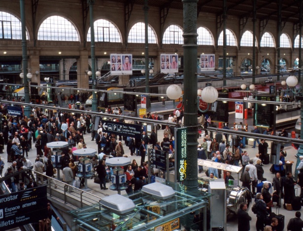 Gare du Nord, a mais movimentada estação de trens da Europa