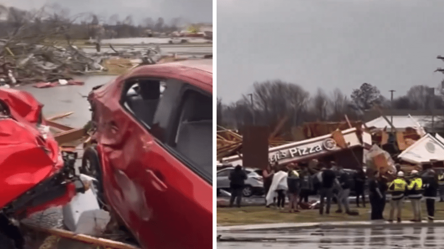 Tornados E Mau Tempo Deixam Seis Mortos No Tennessee, EUA