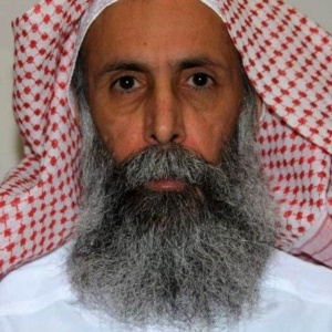 O clérigo xiita dissidente Nimr Baqir al Nimr, executado na Arábia Saudita